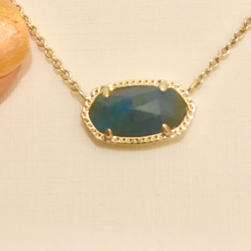 Kendra Scott Elisa- Gold with Teal Agate